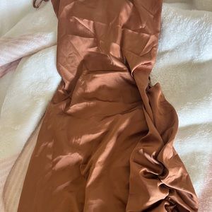 Copper/brown going out dress😍